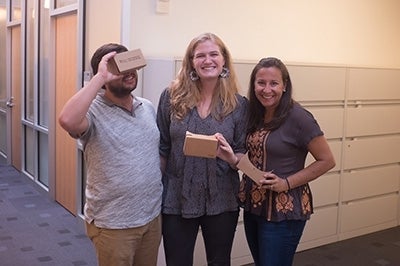 Nick Giordano, Natalie Herbert, and Ann Marie Hoyt-Brennan