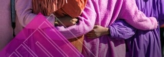 Back view of four girls with arms around each other, Photo Credit: Vonecia Carswell on Unsplash 