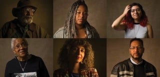 Portraits from the "Telling Our Stories" project (Photo Credit: Kyle Cassidy)