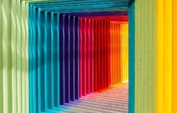 Abstract image of the rainbow. Photo credit: Robert Katzki / Unsplash