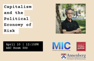 CAPITALISM AND THE POLITICAL ECONOMY OF RISK IMAGE
