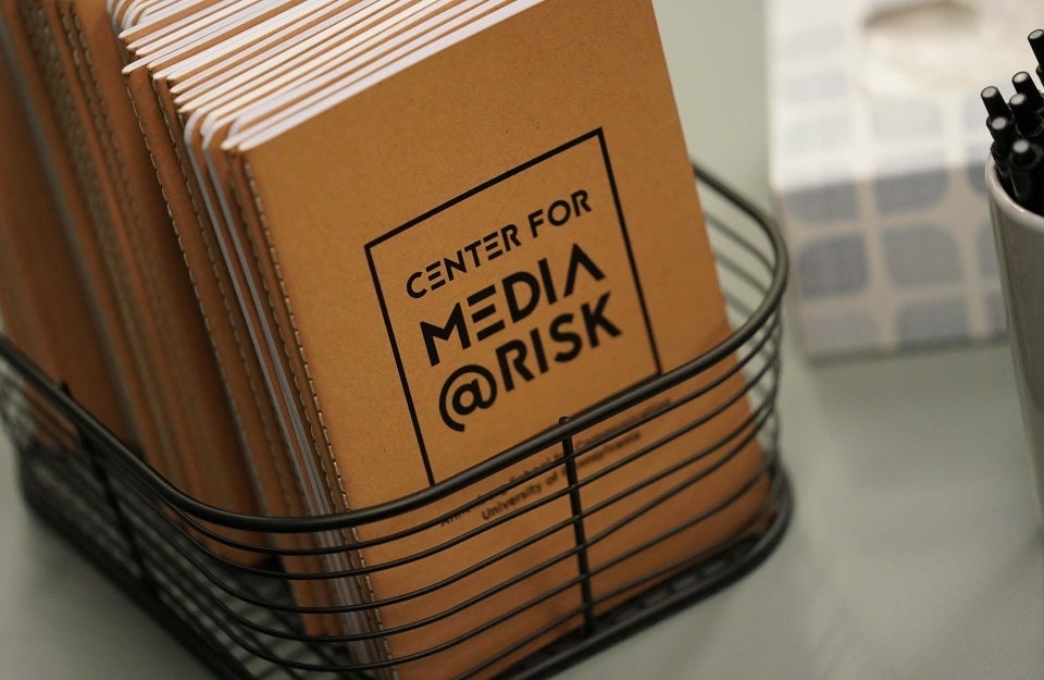 Photo of Media at Risk booklets