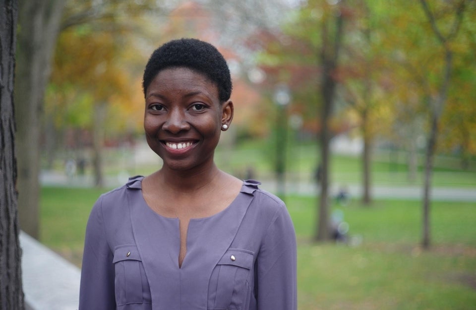 Opeyemi Akanbi poses for portrait