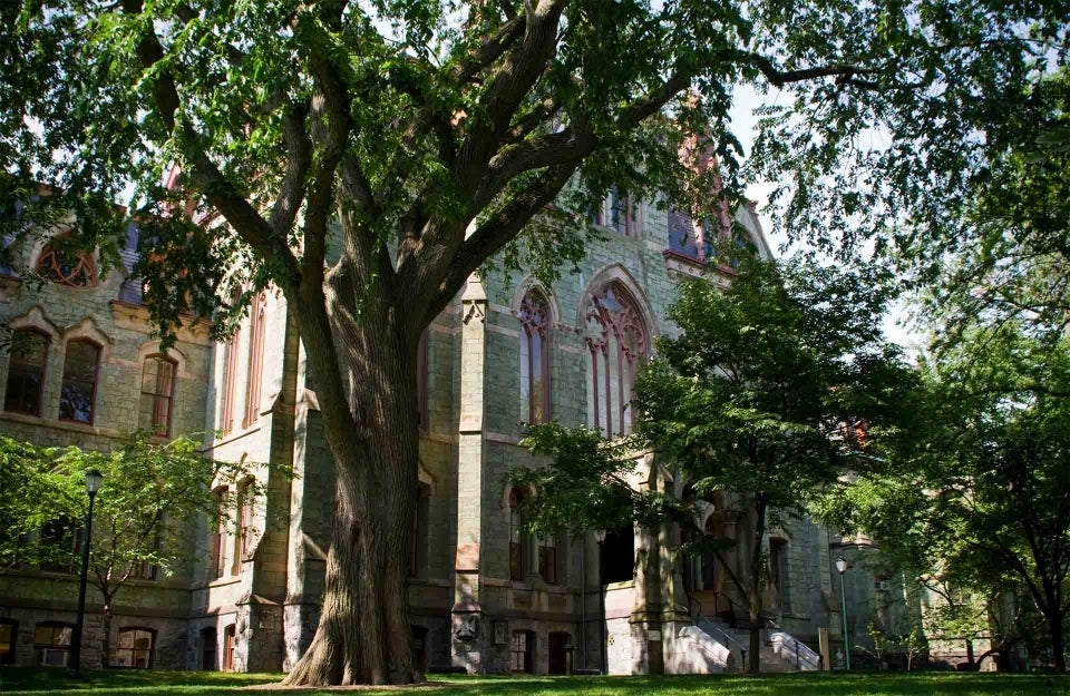 College Hall at the University of Pennsylvania, photo credit Scott Spitzer/University of Pennsylvania