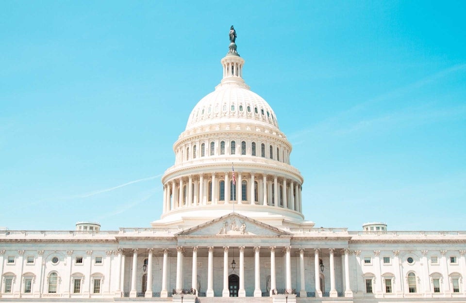 daytime picture of the United States Capitol, photo credit Caleb Perez / Unsplash