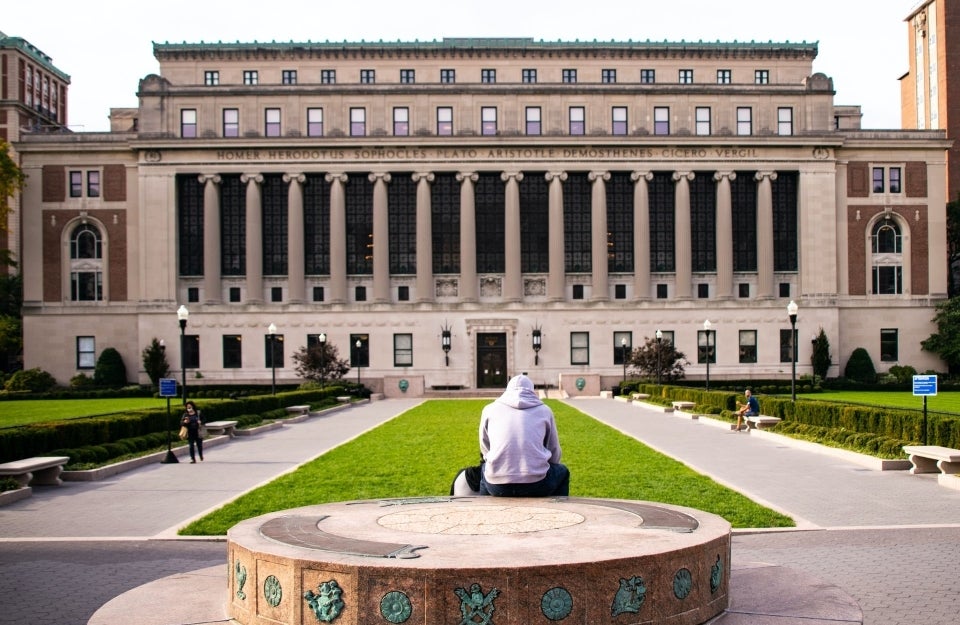 photo of Columbia University's campus, photo credit Chenyu Guan / Unsplash