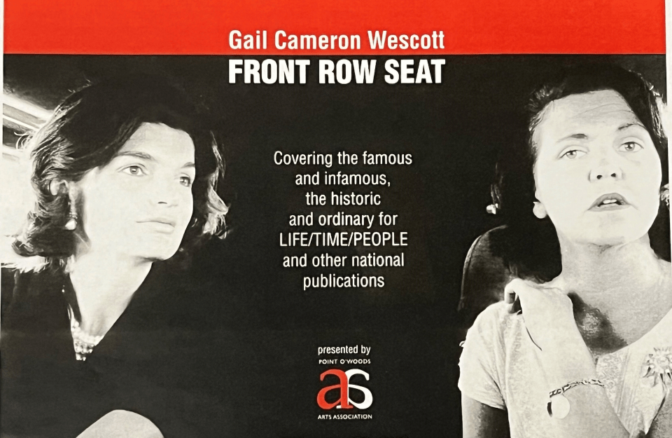 A flier used to promote one of Gail Cameron Wescott's speaking engagements in 2010