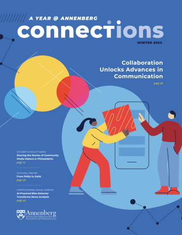 Cover of Connections: A Year at Annenberg